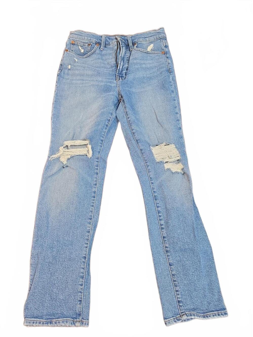 Madewell Perfect Vintage Jean Straight Leg Size 27.   Inseam 27in